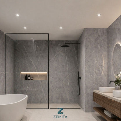 AÇIK GRİ MERMER DESENLİ  ZMT-26-102