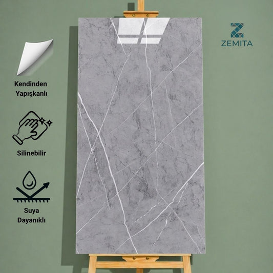 AÇIK GRİ MERMER DESENLİ  ZMT-26-102